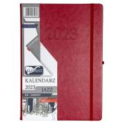 Opakowanie Kalendarz 2023 A4 Jazz dzienny czerwony