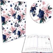 Opakowanie Kalendarz 2023 A4 tygodniowy soft touch róże blue