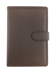 Opakowanie Kalendarz 2023 A5 dzienny z zapięciem ekoskóra brązowy