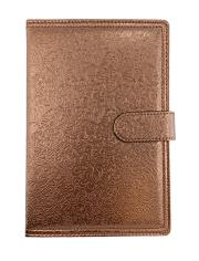 Opakowanie Kalendarz 2023 A5 dzienny z zapięciem flower brązowy