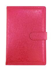 Opakowanie Kalendarz 2023 A5 dzienny z zapięciem flower malinowy