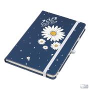 Kalendarz 2023 A5 tyg. Hip hop stokrotka niebieska. Wydawca: ELEFANT. Dadada.pl Opakowanie Kalendarz 2023 A5 tyg. Hip hop stokrotka niebieska