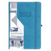 Opakowanie Kalendarz 2023 A5 tyg. Jazz turkusowy
