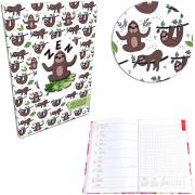 Opakowanie Kalendarz 2023 A5 tygodniowy soft touch leniwce