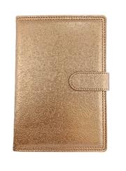 Opakowanie Kalendarz 2023 A5 tygodniowy z zapięciem flower złoty