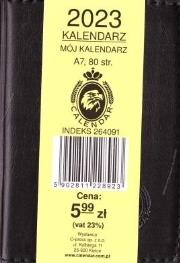 Opakowanie Kalendarz 2023 A7 kieszonkowy