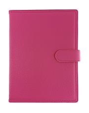 Opakowanie Kalendarz 2023 B5 dzienny z zapięciem ekoskóra malinowy