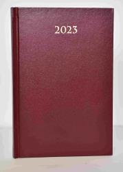 Opakowanie Kalendarz 2023 B6 dzienny divas bordo