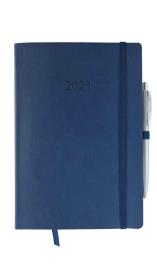 Opakowanie Kalendarz 2023 flex z gumką A5 tygodniowy grantowy V2