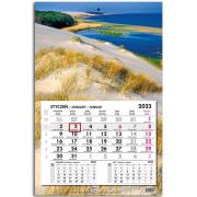 Opakowanie Kalendarz 2023 jednodzielny główka płaska Bałtyk