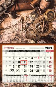 Opakowanie Kalendarz 2023 jednodzielny mapa KTJ-3 V7