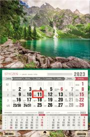Opakowanie Kalendarz 2023 jednodzielny Tatry KTJ-1 V9