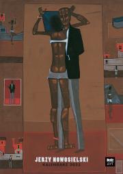 Okładka książki Kalendarz 2023 Jerzy Nowosielski ścienny