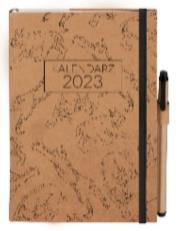 Okładka książki Kalendarz 2023 Karft leśny A5 ryś TNS ANTRA