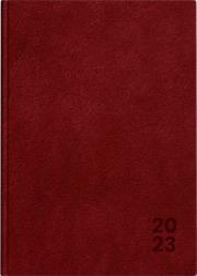 Opakowanie Kalendarz 2023 książkowy A5 Basic DTP bordowy