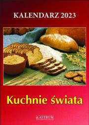 Okładka książki Kalendarz 2023 Kuchnie świata