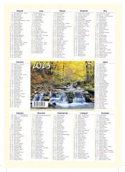 Opakowanie Kalendarz 2023 Listkowy roczny KL mix