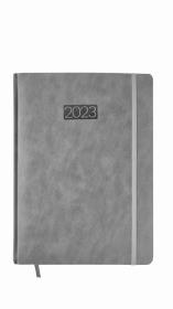 Opakowanie Kalendarz 2023 lux elegance z gumką A4 dzienny szary V4