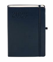Okładka książki Kalendarz 2023 Minimalizm A5 granatowy DNS