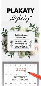 Opakowanie Kalendarz 2023 Notatnikowy Cytaty ARTSEZON