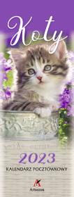 Opakowanie Kalendarz 2023 pocztówkowy Koty