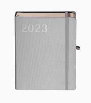 Okładka książki Kalendarz 2023 Rubi A5 srebrny DNS