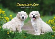 Kalendarz 2023 ścienny Lux Szczeniaki. Wydawca: Kalpol. Dadada.pl Opakowanie Kalendarz 2023 ścienny Lux Szczeniaki