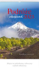 Opakowanie Kalendarz 2023 Ścienny Podróże po kontynentach