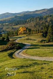 Opakowanie Kalendarz 2023 Ścienny wieloplanszowy Pejzaże