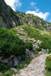 Opakowanie Kalendarz 2023 Ścienny wieloplanszowy Polskie góry