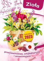 Okładka książki Kalendarz 2023 ścienny Zioła