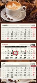 Opakowanie Kalendarz 2023 trójdzielny cappuccino KT-1 V27