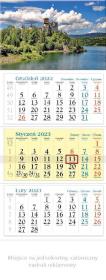 Opakowanie Kalendarz 2023 Trójdzielny Czorsztyn