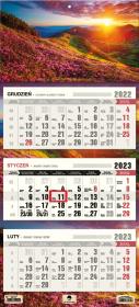 Opakowanie Kalendarz 2023 trójdzielny KT-1 Karpaty V23