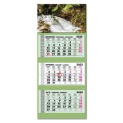 Opakowanie Kalendarz 2023 trojdzielny lux Las