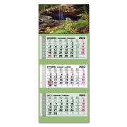 Opakowanie Kalendarz 2023 trojdzielny lux Las