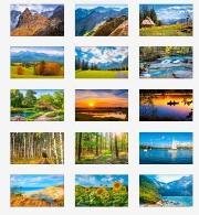 Kalendarz 2023 Trójdzielny LUX MIX. Autor:   Praca zbiorowa. Dadada.pl Okładka książki Kalendarz 2023 Trójdzielny LUX MIX