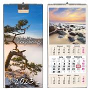 Opakowanie Kalendarz 2023 trójdzielny Pejzaże