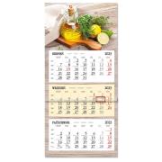 Opakowanie Kalendarz 2023 Trójdzielny płaska główka SB8-12 Przyprawy