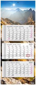 Opakowanie Kalendarz 2023 trójdzielny Tatry