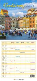 Kalendarz 2023 Wieloplanszowy - Rodzinny. Autor:   Praca zbiorowa. Dadada.pl Okładka książki Kalendarz 2023 Wieloplanszowy - Rodzinny