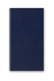 Opakowanie Kalendarz 2024 11T A6 NIEBIESKI KIESZONKOWY