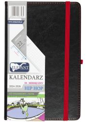 Opakowanie Kalendarz 2024/2026 A5 18M + notes Hip Hop czarny