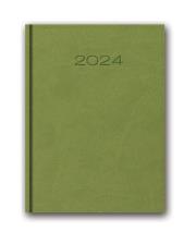 Opakowanie Kalendarz 2024 21D A5 JASNOZIELONY KSIĄŻKOW