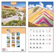 Kalendarz 2024 30x60 13 plansz Krajobrazy Św.. Wydawca: EV-Corp. Dadada.pl Opakowanie Kalendarz 2024 30x60 13 plansz Krajobrazy Św.