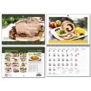 Kalendarz 2024 A4 terminarz 13 plansz Kuchnia. Wydawca: EV-Corp. Dadada.pl Opakowanie Kalendarz 2024 A4 terminarz 13 plansz Kuchnia