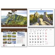 Kalendarz 2024 A4 terminarz 13 plansz PL Góry. Wydawca: EV-Corp. Dadada.pl Opakowanie Kalendarz 2024 A4 terminarz 13 plansz PL Góry