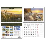 Kalendarz 2024 A4 terminarz 13 plansz PL Zakątki. Wydawca: EV-Corp. Dadada.pl Opakowanie Kalendarz 2024 A4 terminarz 13 plansz PL Zakątki