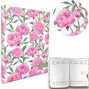 Kalendarz 2024 A4 tygodniowy Peonie. Wydawca: EV-Corp. Dadada.pl Opakowanie Kalendarz 2024 A4 tygodniowy Peonie