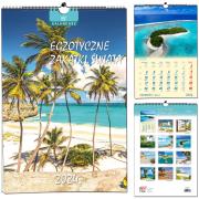 Kalendarz 2024 B3 13 plansz Egzot. Zakątki Świata. Wydawca: EV-Corp. Dadada.pl Opakowanie Kalendarz 2024 B3 13 plansz Egzot. Zakątki Świata